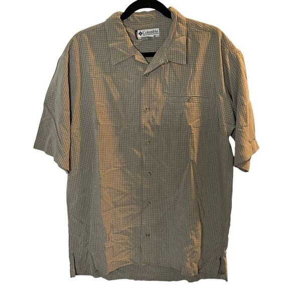 Columbia GRT Mens Short Sleeve Button Down Shirt - Picture 1 of 8